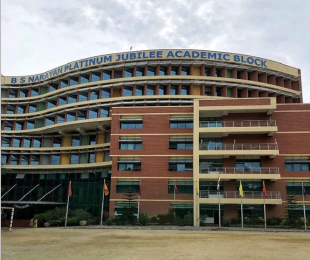 The Platinum Jubilee Academic Block of the BMS campus