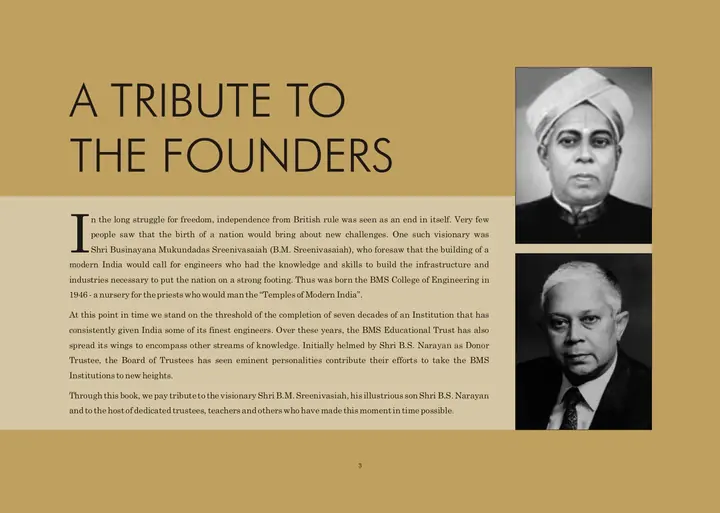 A Tribute to the Founders
