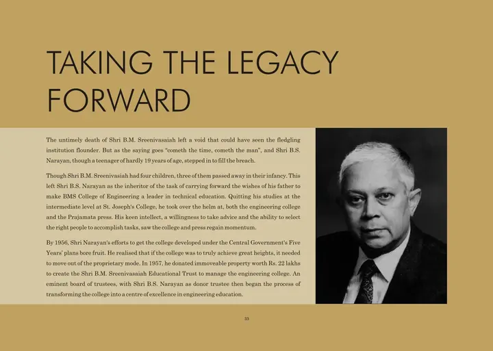 Taking the Legacy Forward