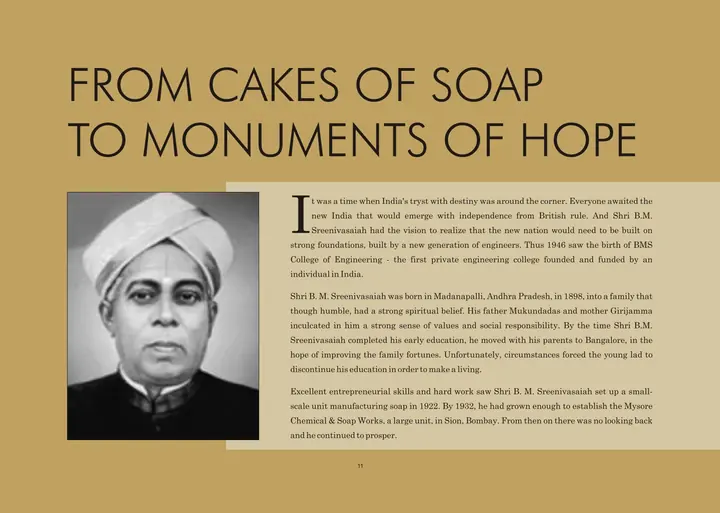 From Cakes of Soap to Monuments of Hope