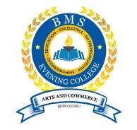 BMS Evening College of Arts and Commerce logo